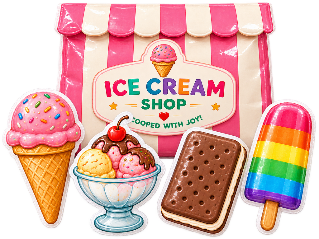 Ice Cream Shop Printable Templates