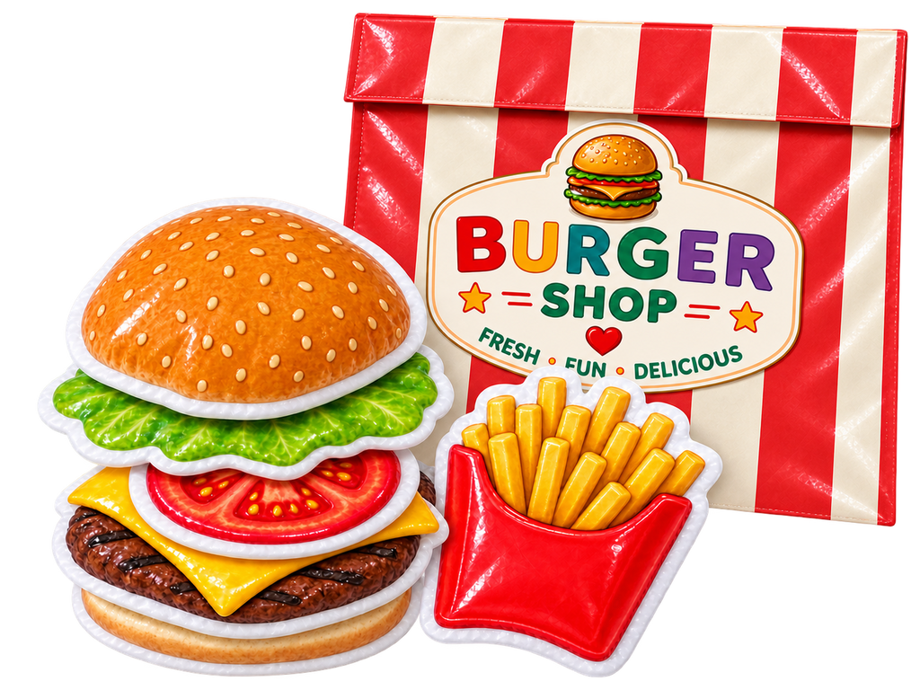 Burger Shop Printable Templates