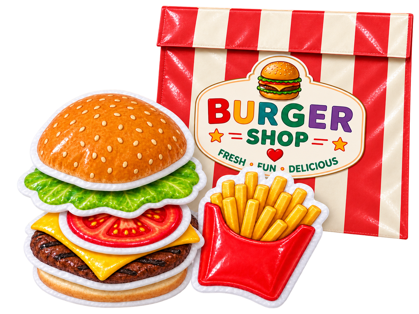 Burger Shop Printable Templates